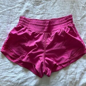 lululemon athletica Fuchsia Athletic Shorts